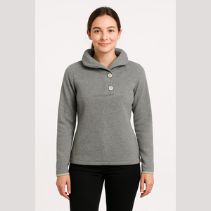 The North Face Gray Cowl Neck Sweater